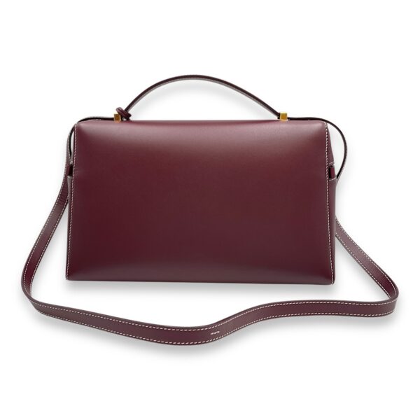 Extra Pocket 27 Saddle Leat Shoulder Bag in Calfskin, Gold hardware - Image 3