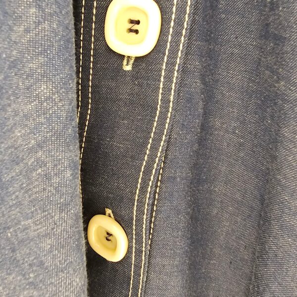 Denim Flare Skirt 38 Blue Ready-To-Wear - Image 7