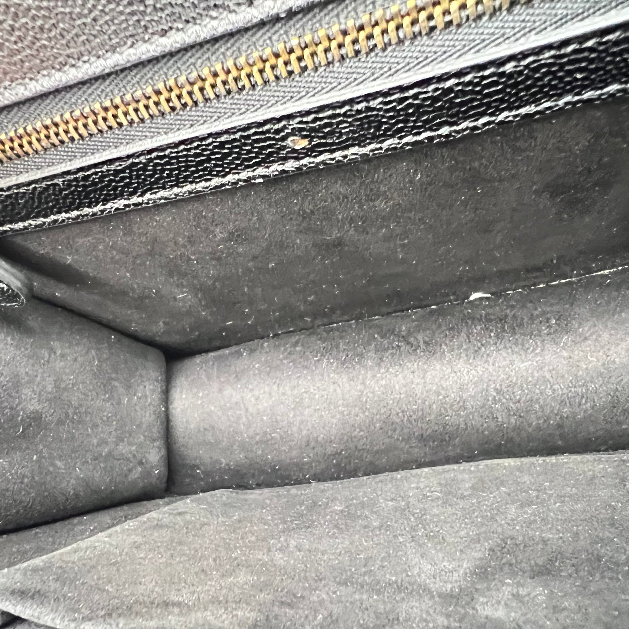 Diorama Shoulder Bag Black in Calfskin, Gold hardware - Image 13