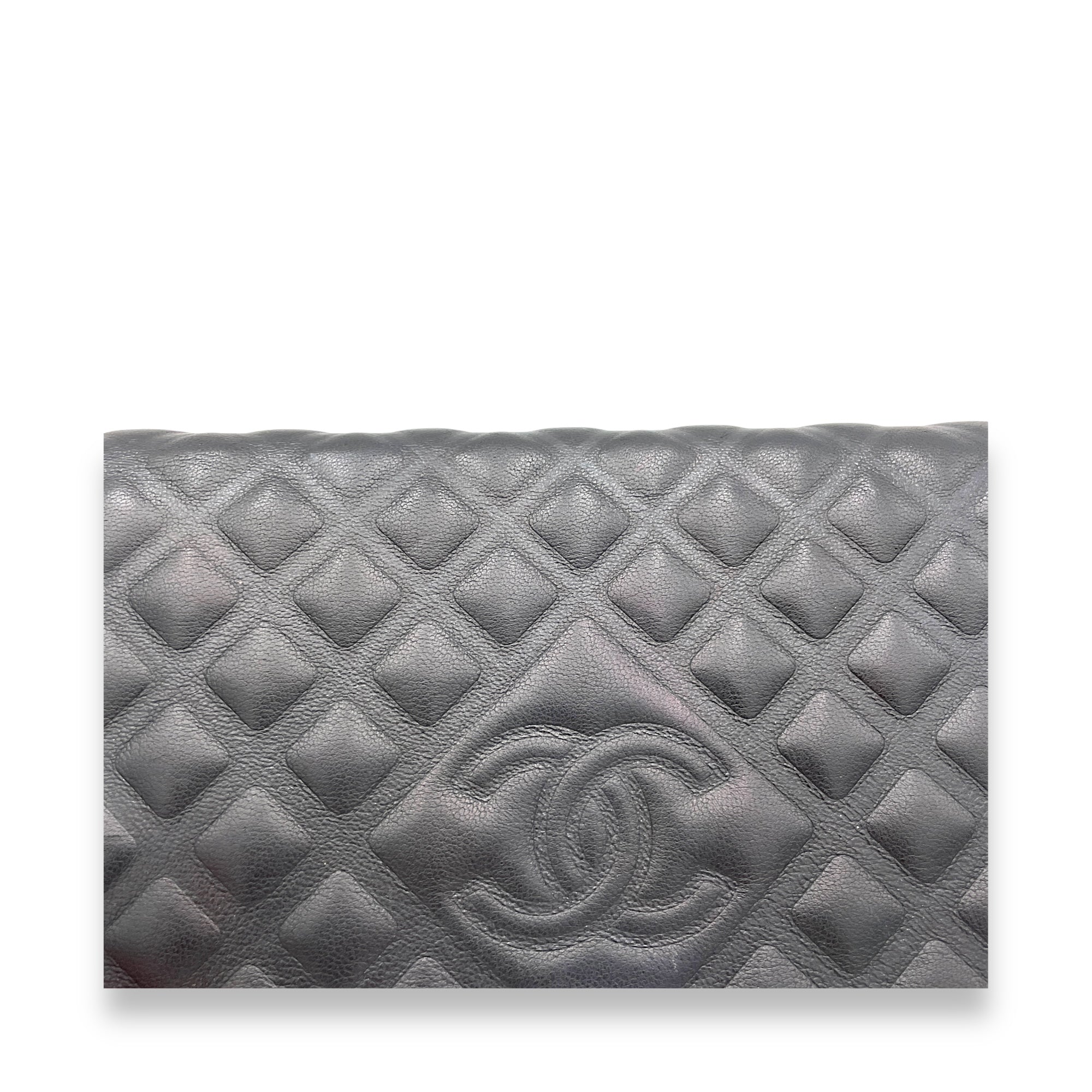 CC Black Wallet On Chain in Lambskin, Silver hardware - Image 8