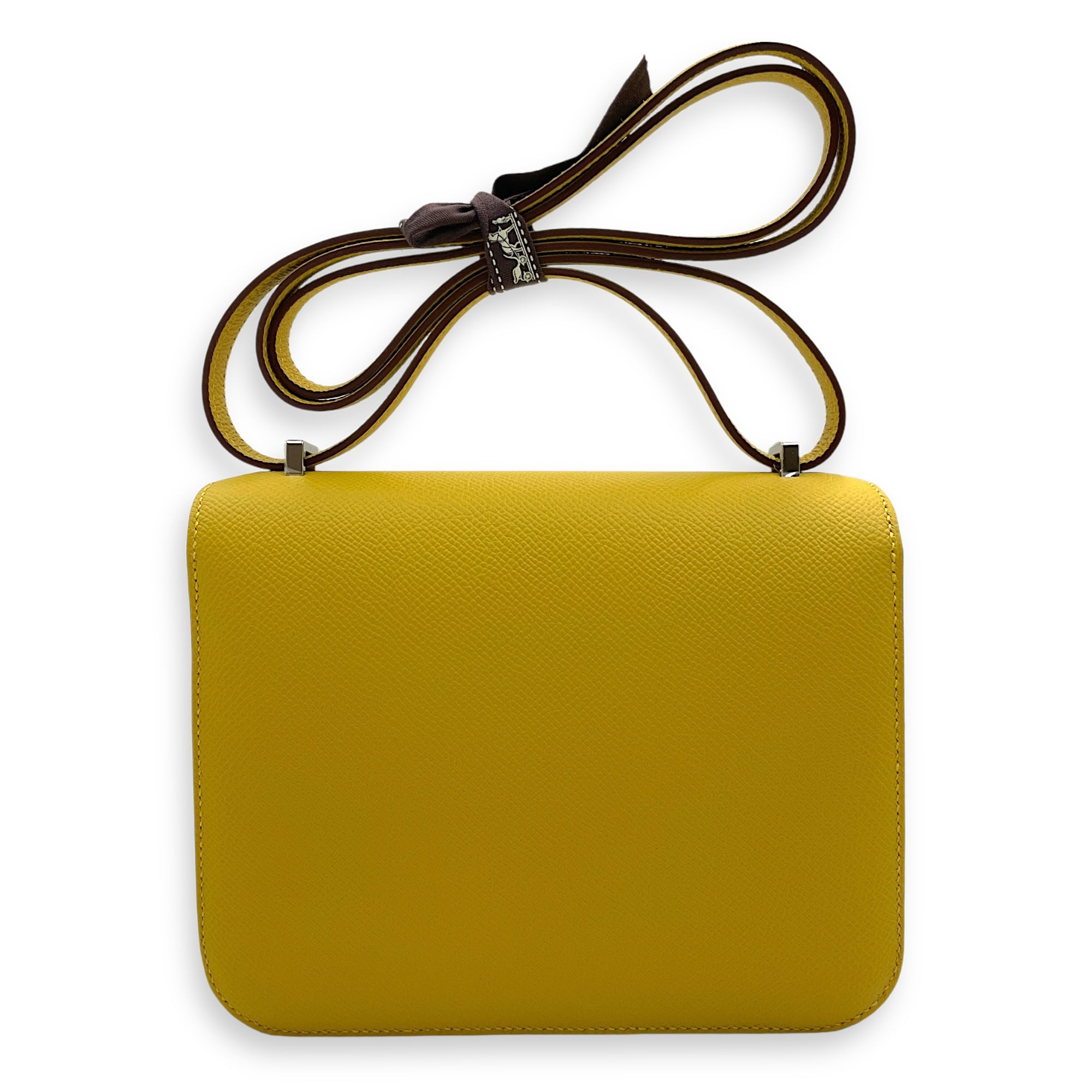 Constance Mirror 18 Cumin in Epsom, Palladium hardware - Image 3