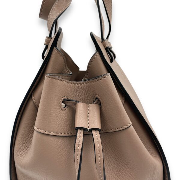 Hammock Mini Brown Top Handle Bag in Calfskin, Gold hardware - Image 9