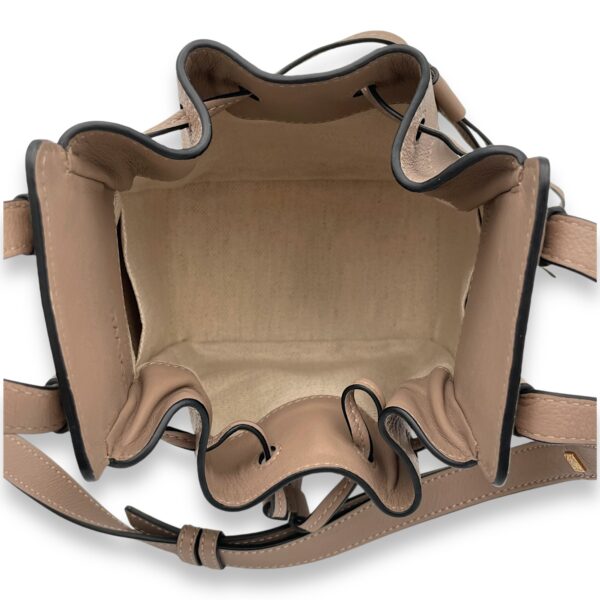 Hammock Mini Brown Top Handle Bag in Calfskin, Gold hardware - Image 10