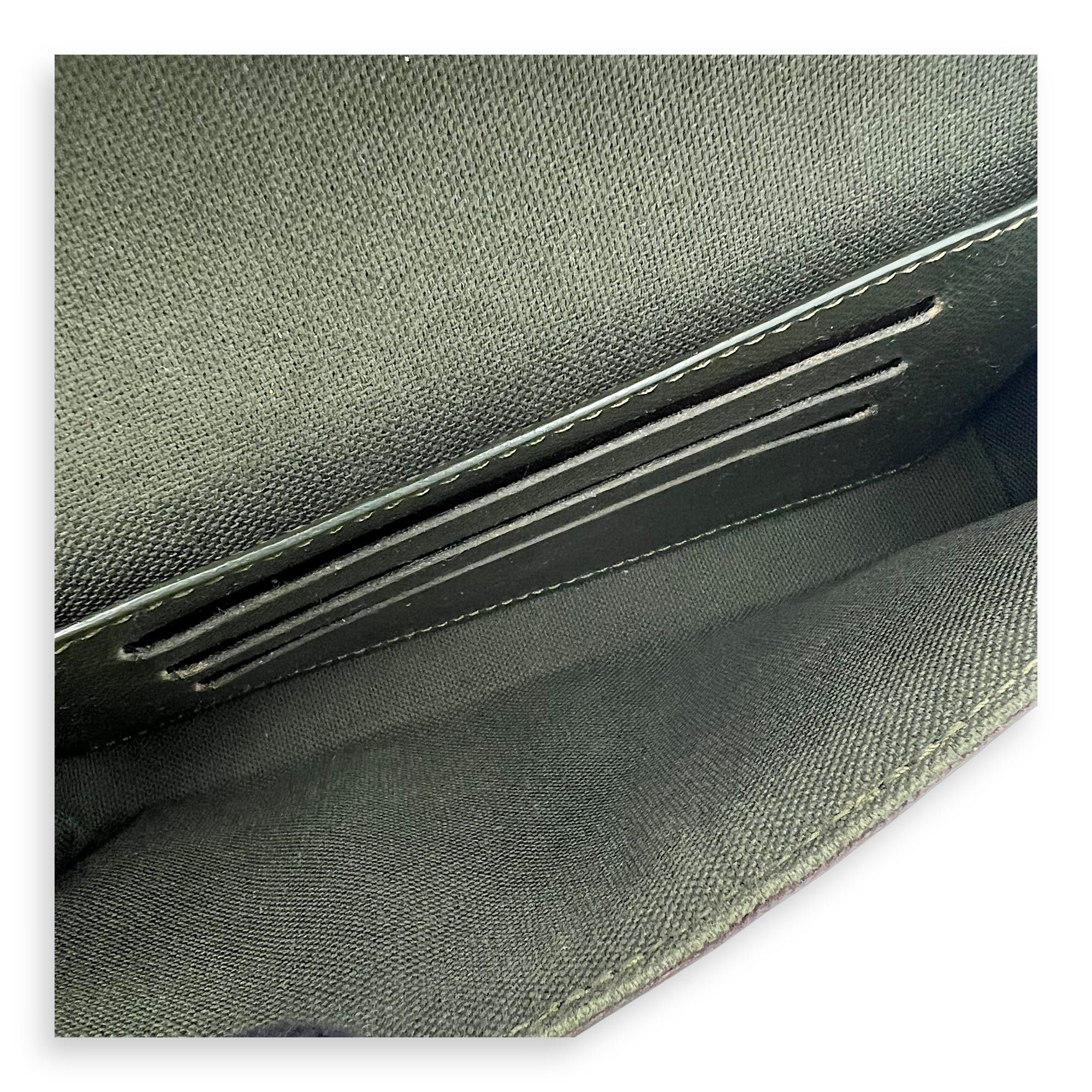 Felicie Strap and Go Brown Crossbody Bag in Monogram Coated Canvas, Gold hardware - Image 8