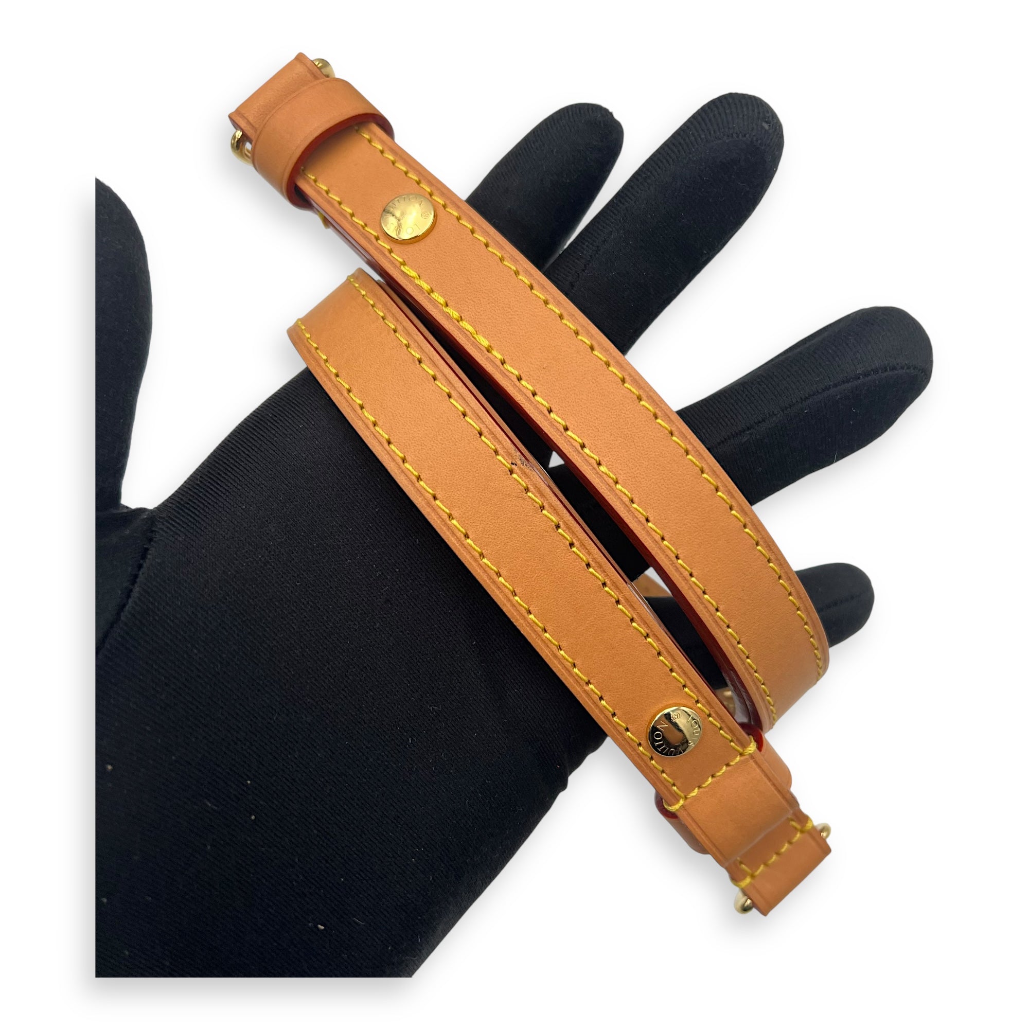 Loop Shoulder Bag Brown in Monogram Coated Canvas, Gold hardware - Image 16