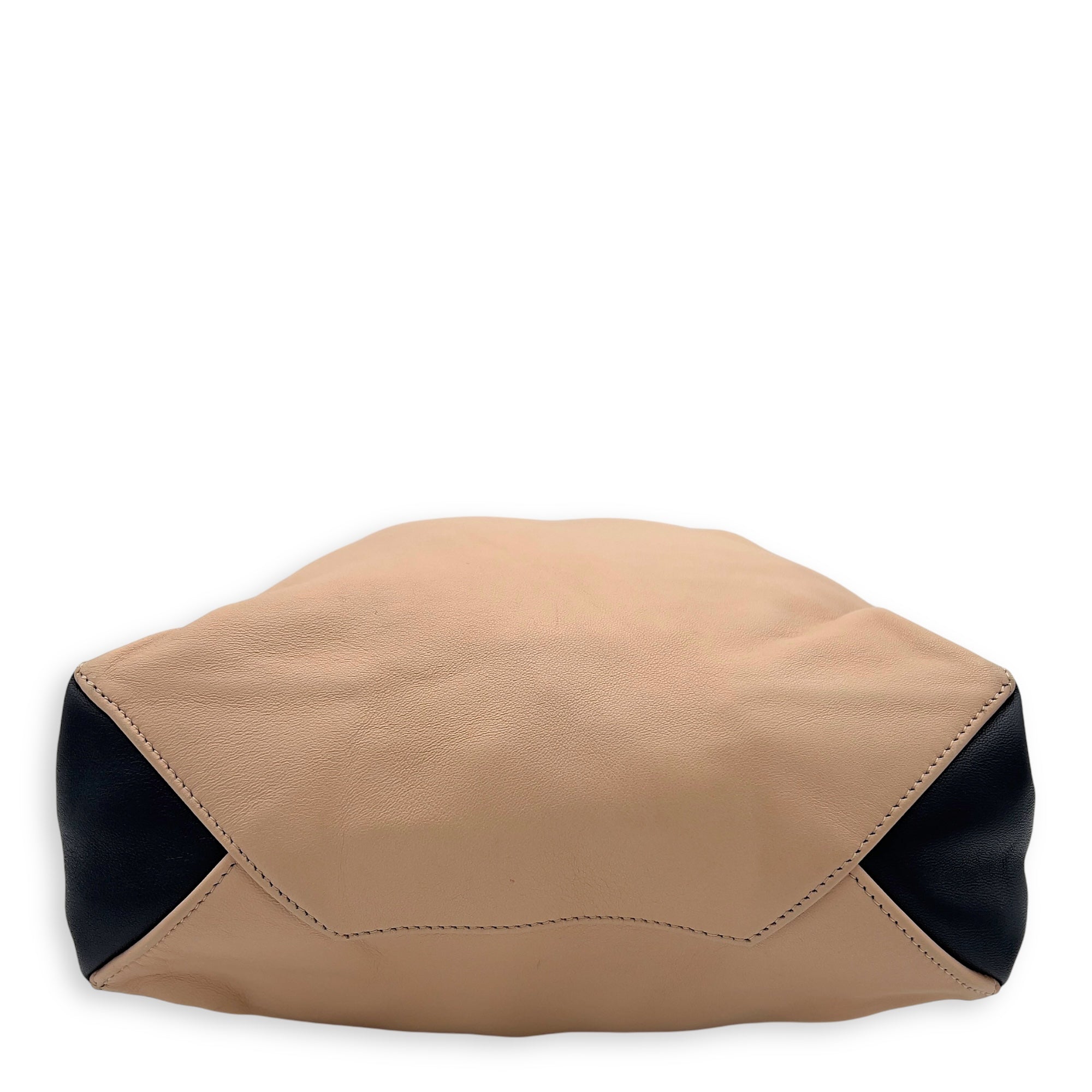 Cabas Tote Bag Beige in Calfskin - Image 8