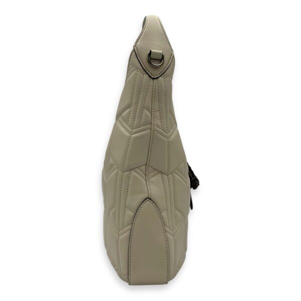 Dionysus Shoulder Bag White in Calfskin, Silver hardware - Image 4