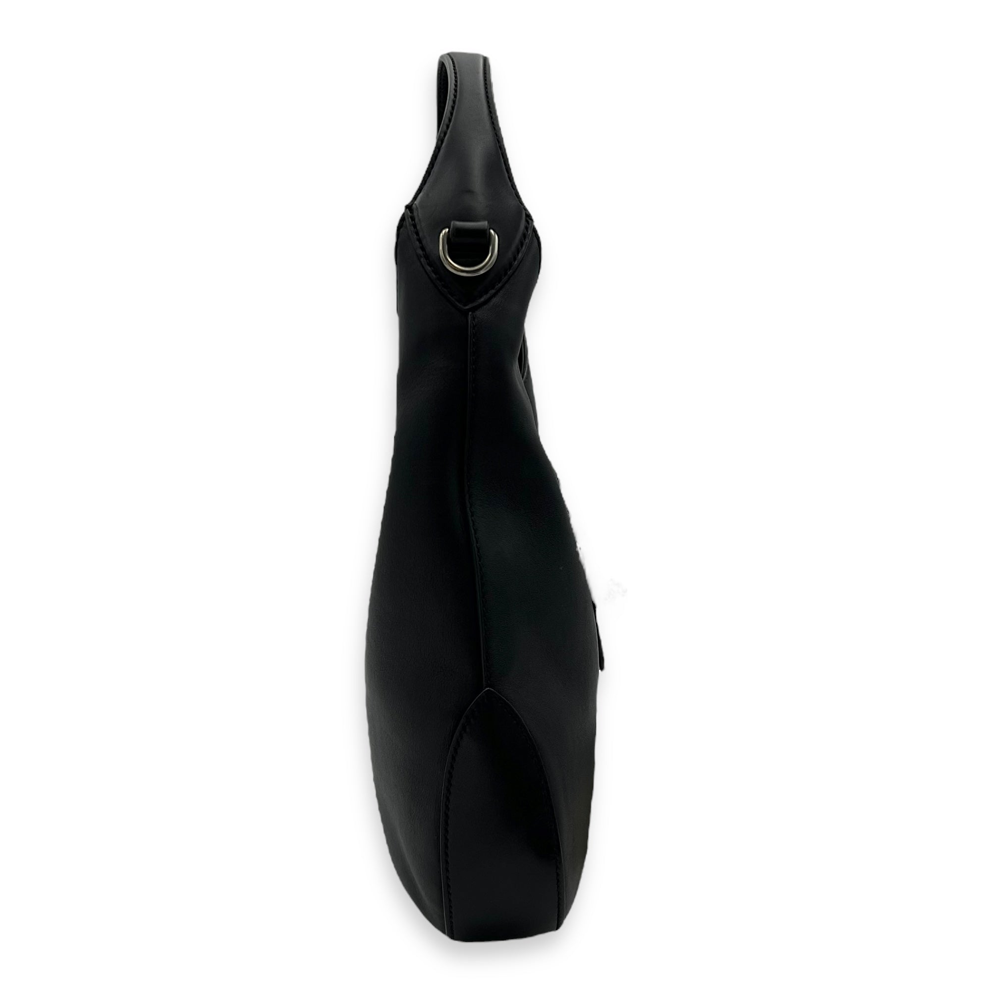 Dionysus Shoulder Bag Black in Calfskin, Silver hardware - Image 5