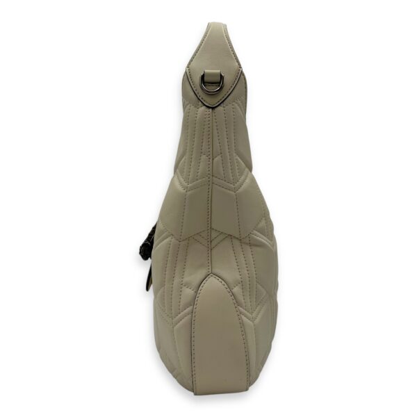 Dionysus Shoulder Bag White in Calfskin, Silver hardware - Image 5