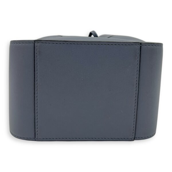 Hammock Mini Blue Shoulder Bag in Calfskin, Silver hardware - Image 6