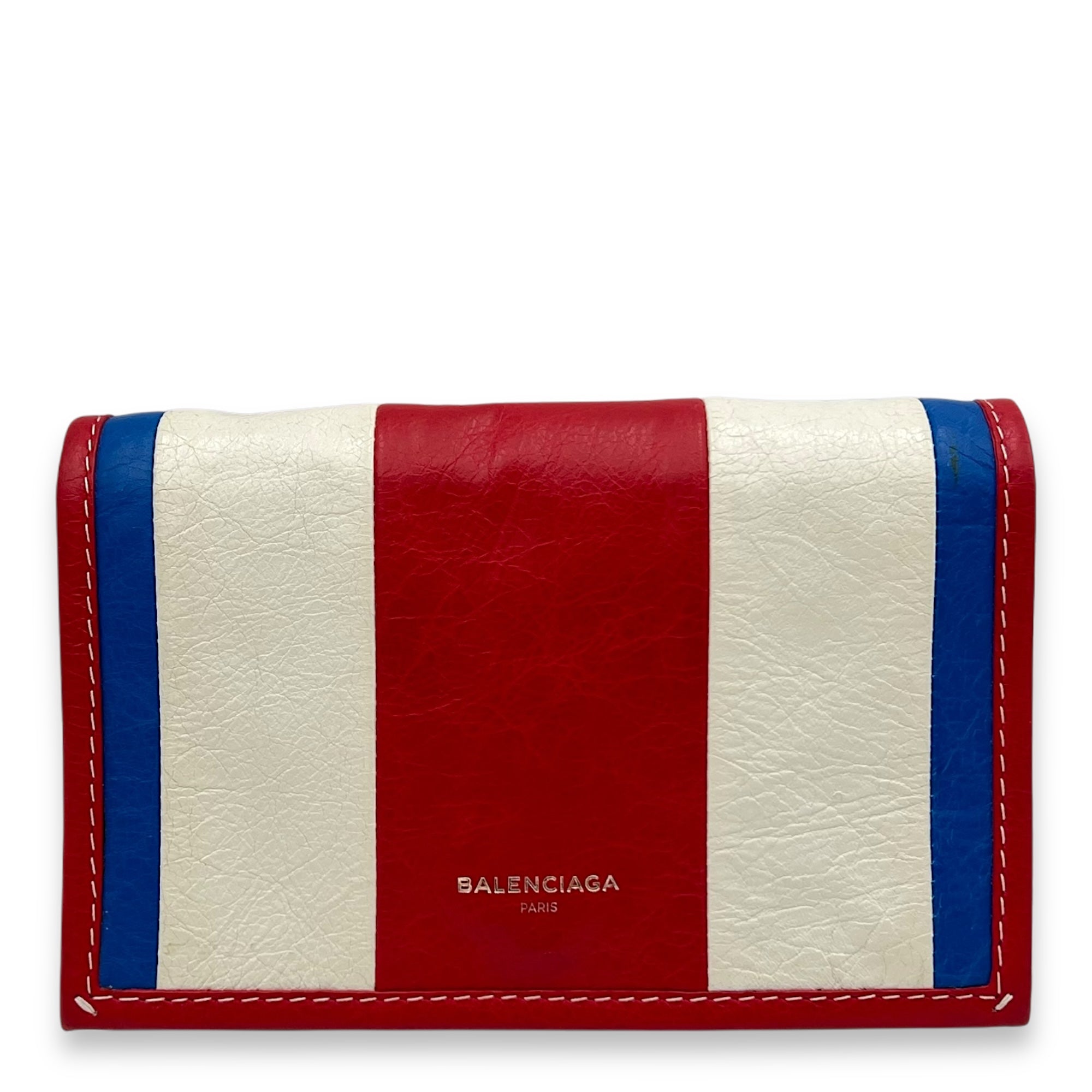 Bazar Crossbody Bag Multi-colour in Calfskin, Silver hardware