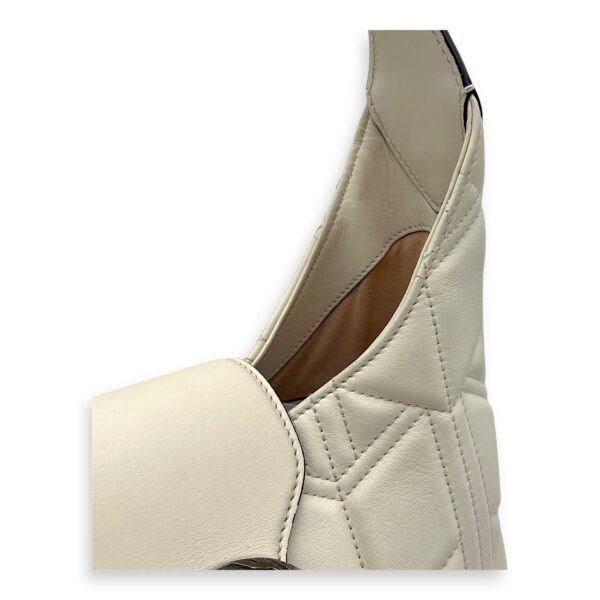 Dionysus Shoulder Bag White in Calfskin, Silver hardware - Image 9