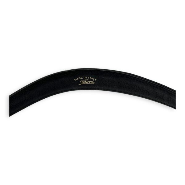 Aphrodite Shoulder Bag Medium Black in Calfskin, Gold hardware - Image 10