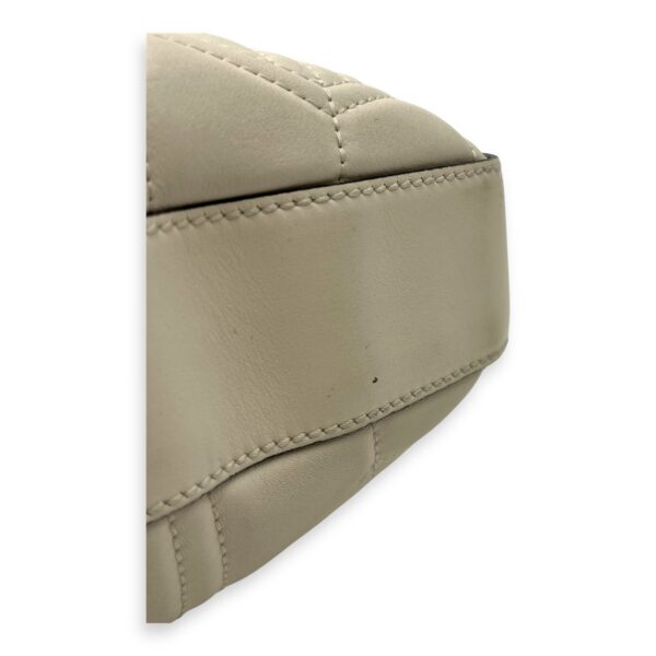 Dionysus Shoulder Bag White in Calfskin, Silver hardware - Image 10