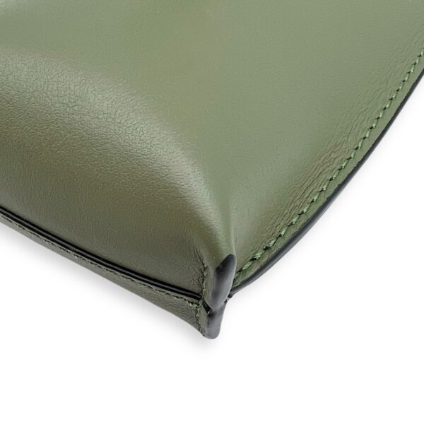 Elephant Pocket Crossbody Bag Green in Calfskin - Image 11