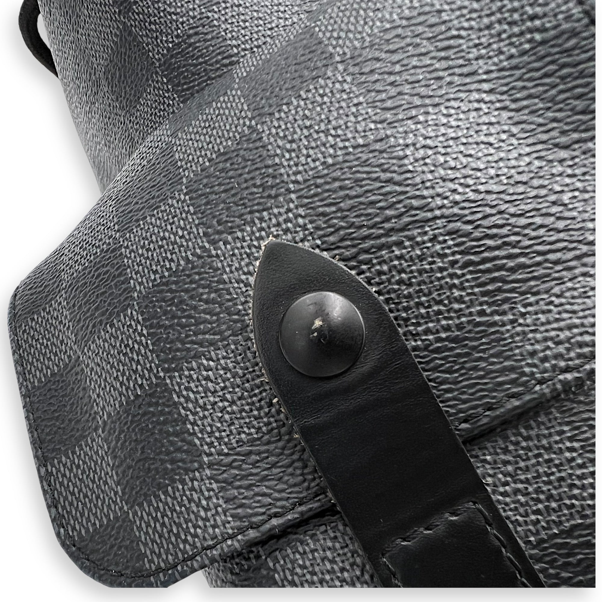 Christopher Backpack Graphite in Coated Canvas, Silver hardware - Image 12