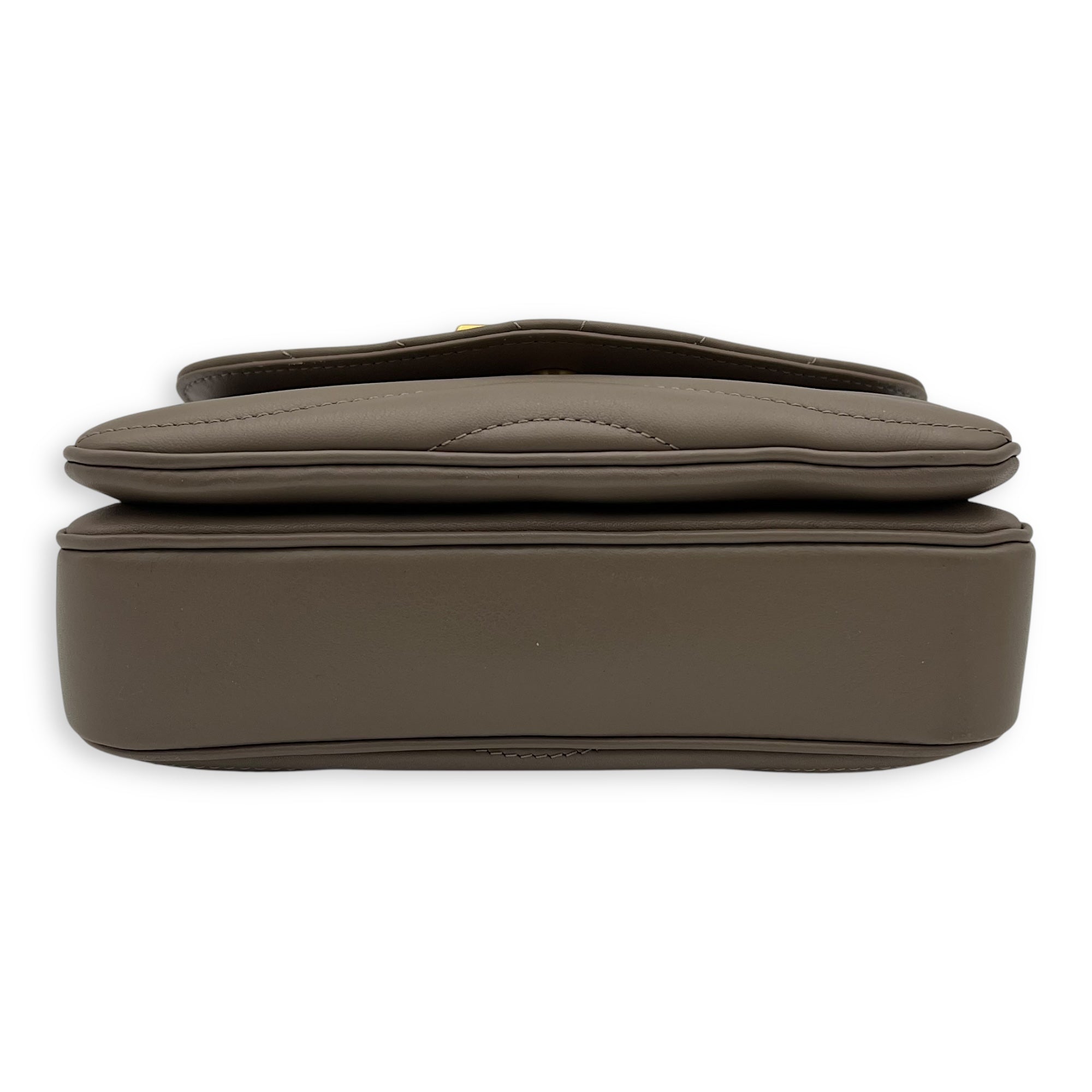 New Wave PM Crossbody bag in Calfskin, Gold Hardware - Image 6