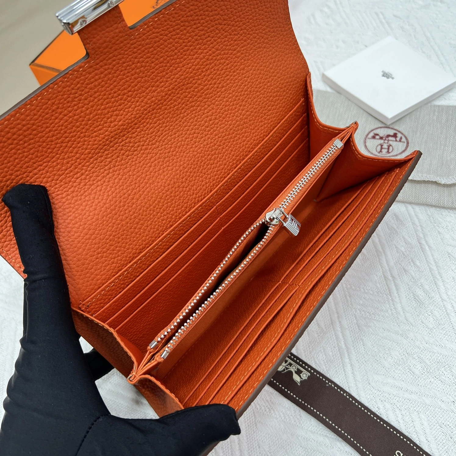 Hermes AAA Quality Wallets Comfortable 1523 - Image 7