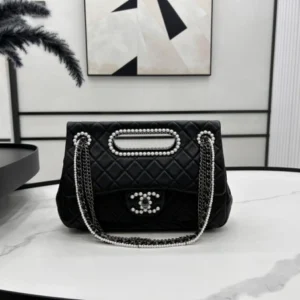 CHANEL LARGE FLAP BAG WITH TOP HANDLE UrbanStyle 959